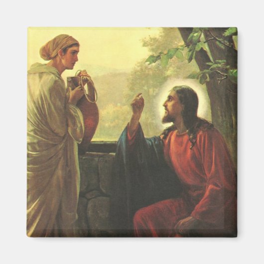 Jezus Christus en de barmhartige Samaritaan bij de Magneet (Voorkant)