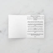 Jezus Christus en de eeuwige priester Kaart (Binnen)