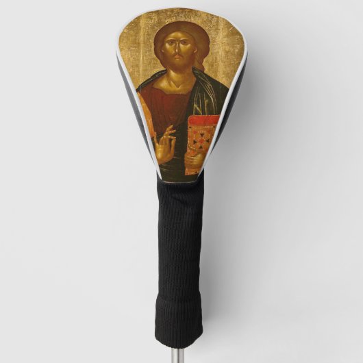 Jezus Christus en de Orthodoxe Evangeliën Golfheadcover (Voorkant)