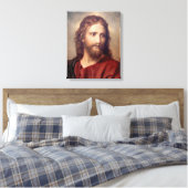 Jezus Christus en de rijke jonge heerser Hoffmann Canvas Afdruk (Insitu (Slaapkamer))