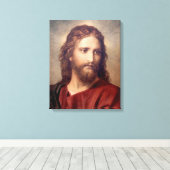 Jezus Christus en de rijke jonge heerser Hoffmann Canvas Afdruk (Insitu (Houten vloer))