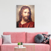 Jezus Christus en de rijke jonge heerser Hoffmann Canvas Afdruk (Insitu (Woonkamer))