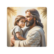 Jezus Christus en een klein kind