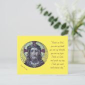 Jezus Christus en gebeden "Gids voor mij Heer" / b Briefkaart (Staand voorkant)