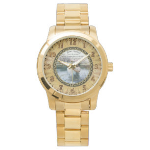 Jezus Christus en Johannes Doop Horloge