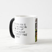 Jezus Christus en Mary, onze redder is geboren Mok (Voorkant links)