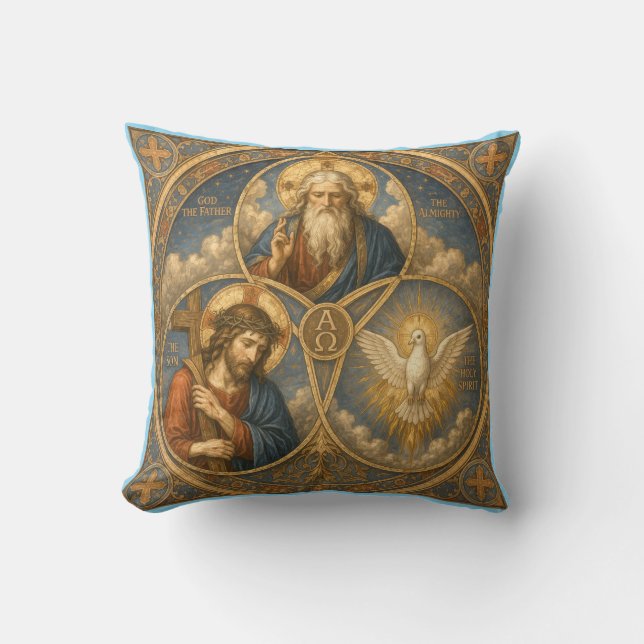 Jezus Christus en vrolijk Kussen (Voorkant)