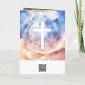 Jezus Christus Feestdagen Kaart (Achterkant)