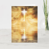 Jezus Christus Feestdagen Kaart (Voorkant)