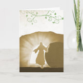 Jezus Christus Feestdagen Kaart (Voorkant)