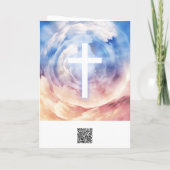 Jezus Christus Feestdagen Kaart (Achterkant)