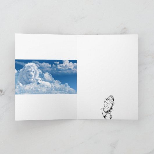 Jezus Christus Feestdagen Kaart (Binnen)