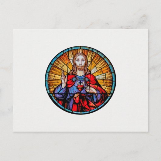 Jezus Christus Feestdagenkaart (Voorkant)