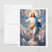 Jezus Christus Feestdagenkaart (Voorkant / Achterkant)