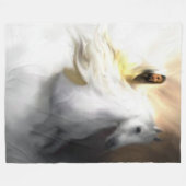 Jezus Christus Fleece Blanket (Voorkant (Horizontaal))