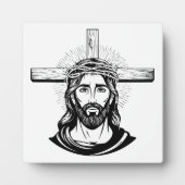 Jezus Christus Fotoplaat (Voorkant)