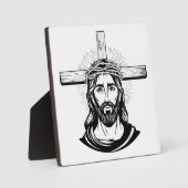 Jezus Christus Fotoplaat (Voorkant)