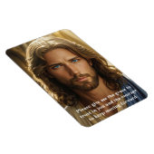 Jezus Christus Gebed van Hoop & Genade Aangepaste  Magneet (Rechterzijde)