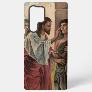 Jezus Christus geneest de blinde man Samsung Galaxy Hoesje