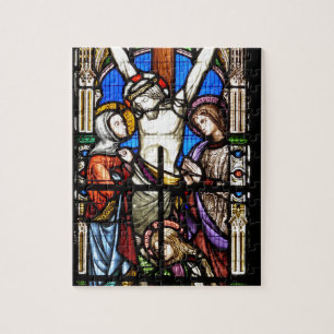 Jezus Christus Glas in lood Legpuzzel