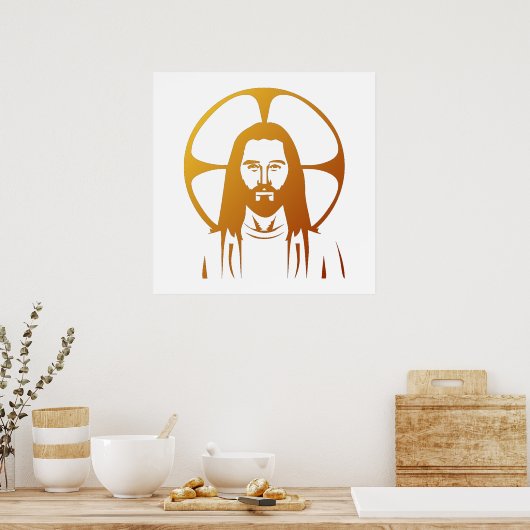 Jezus Christus: God zegene u Poster (Keuken)