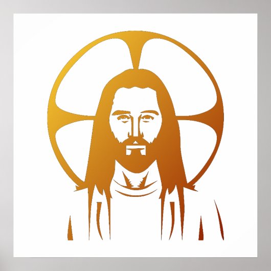 Jezus Christus: God zegene u Poster (Voorkant)