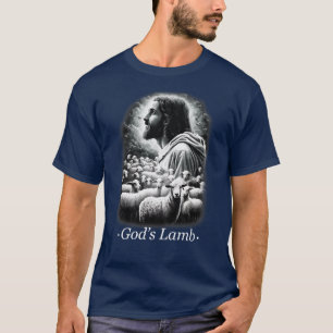 Jezus Christus GodS Lam Christelijk T-shirt