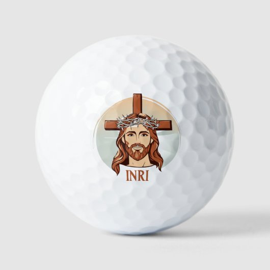 Jezus Christus Golfballen (Voorkant)