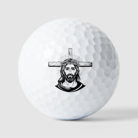 Jezus Christus Golfballen (Voorkant)