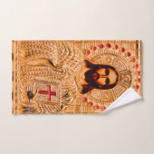 Jezus Christus gouden ictogram Handdoek (Handdoek)