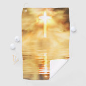 Jezus Christus heeft Golfhanddoek opnieuw opgerich (Insitu)