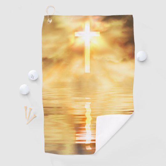 Jezus Christus heeft Golfhanddoek opnieuw opgerich (Insitu)