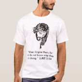Jezus Christus, Heer en Verlosser T-shirt (Voorkant)