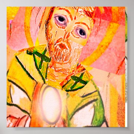 Jezus Christus, het hogepriesterlijke Poster (Voorkant)
