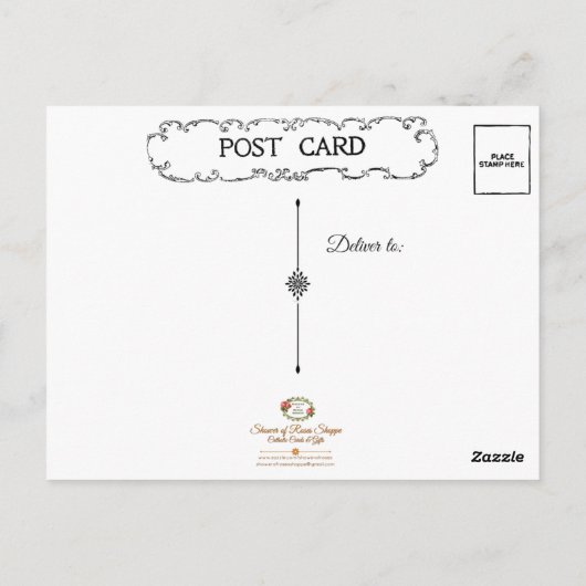 Jezus Christus, het Onslapende Oog Byzantijnse Ico Briefkaart (Achterkant)