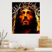 Jezus Christus Het Poster van de Savior (Keuken)