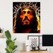 Jezus Christus Het Poster van de Savior (Thuiskantoor)