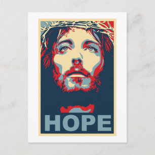 Jezus Christus Hope Briefkaart