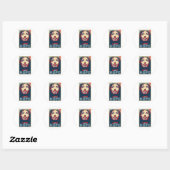 Jezus Christus Hope Ronde Sticker (Vel)
