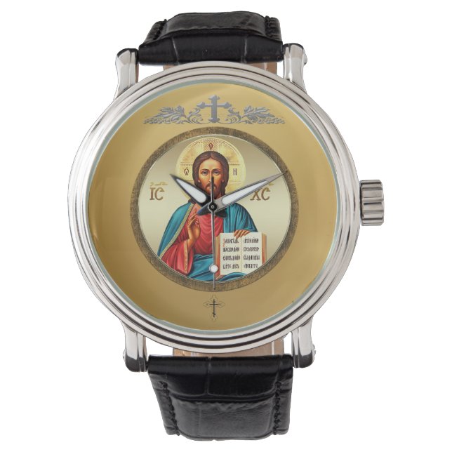 Jezus Christus Horloge (Voorkant)