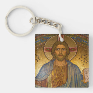 Jezus Christus IC XC Acrylische Sleutelhanger