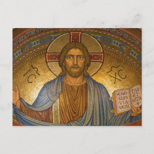 Jezus Christus IC XC Briefkaart (Voorkant)