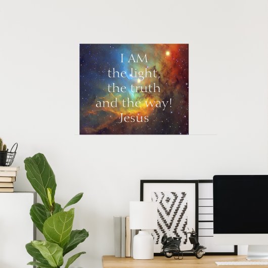 Jezus Christus, ik ben Poster (Thuiskantoor)