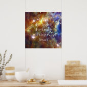 Jezus Christus, ik ben Poster (Keuken)