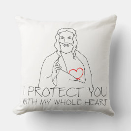 Jezus Christus, ik bescherm je Buitenkussen