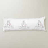 Jezus Christus, ik bescherm je Lichaamskussen (Achterkant)