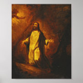 Jezus Christus in Gethsemane Poster (Voorkant)