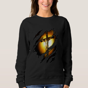 Jezus Christus in mij Ontwerp Religie Ontwerp God  Trui