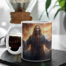 Jezus Christus in Wolken versie 5