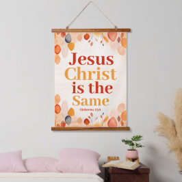 Jezus Christus is dezelfde Boho Christelijke Muur Hangend Wandkleed
